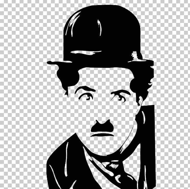 Wall Decal Art Canvas Stencil PNG, Clipart, Black, Black And White, Canvas, Canvas Print, Chaplin Free PNG Download