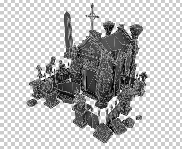 Low Poly Cemetery 3D Modeling Headstone 3D Computer Graphics PNG, Clipart, 3d Computer Graphics, 3d Modeling, Art, Black And White, Blender Free PNG Download