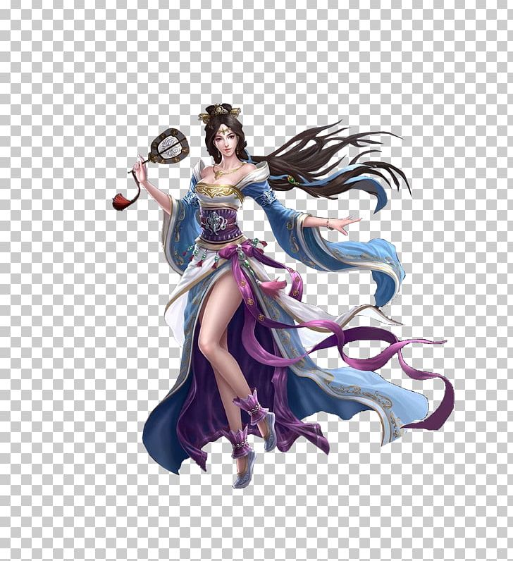 Diaochan Three Kingdoms Q-version Illustration PNG, Clipart, Accessories, Cartoon, Cartoon Character, Cartoon Cloud, Cartoon Eyes Free PNG Download