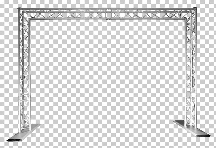 Truss King Post Lighting Aluminium Disc Jockey PNG, Clipart, Aluminium, Angle, Architectural Engineering, Black And White, Customer Service Free PNG Download