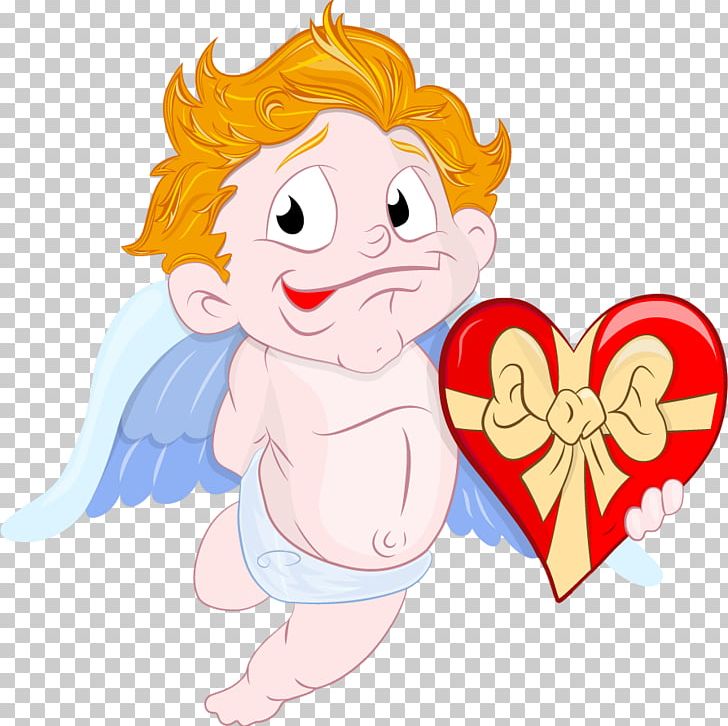 Valentine's Day Heart PNG, Clipart, Angel, Boy, Cartoon, Child, Cupid Free PNG Download