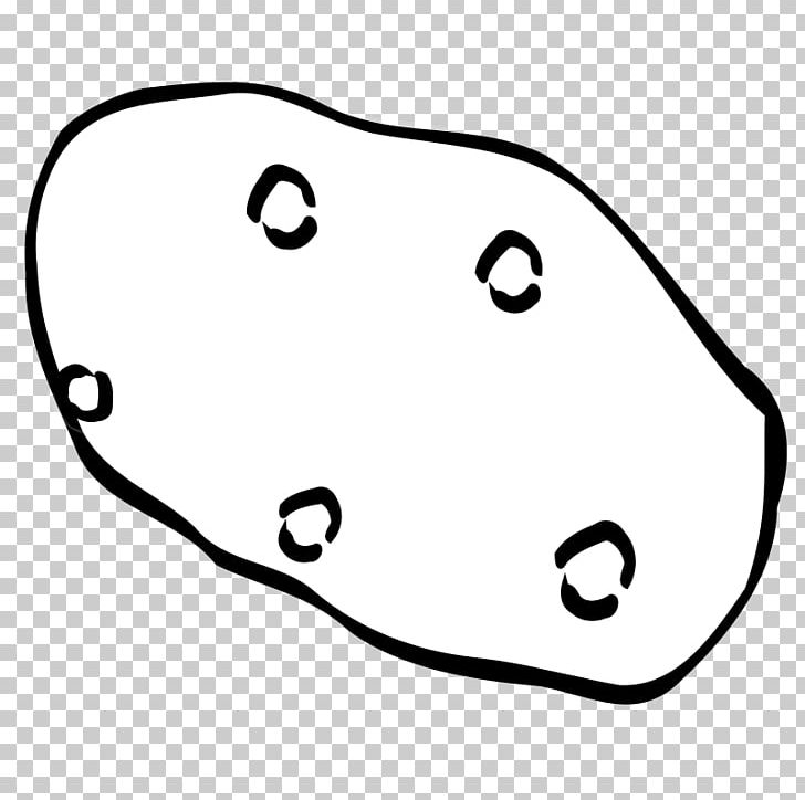 Baked Potato Line Art PNG, Clipart, Area, Baked Potato, Black, Black And White, Circle Free PNG Download