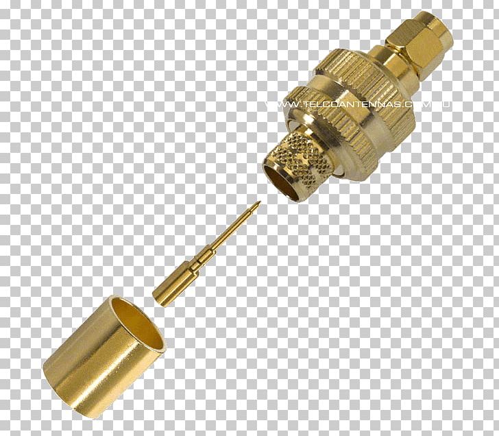 SMA Connector Electrical Connector Crimp BNC Connector Coaxial Cable PNG, Clipart, Ac Power Plugs And Sockets, Aerials, Bnc Connector, Brass, Coaxial Cable Free PNG Download
