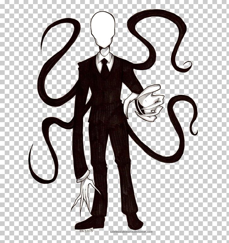Slenderman Drawing Creepypasta Slender: The Eight Pages Slender Man Stabbing PNG, Clipart, Art, Black And White, Character, Costume Design, Creepypasta Free PNG Download