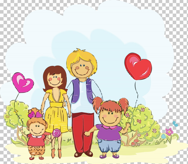 Cartoon People Child Sharing Fun PNG, Clipart, Cartoon, Child, Family Day, Fun, Happy Free PNG Download