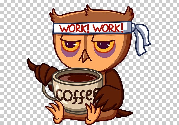 Coffee Cup Owl PNG, Clipart, Animals, Bird, Caffeine, Cartoon, Character Free PNG Download