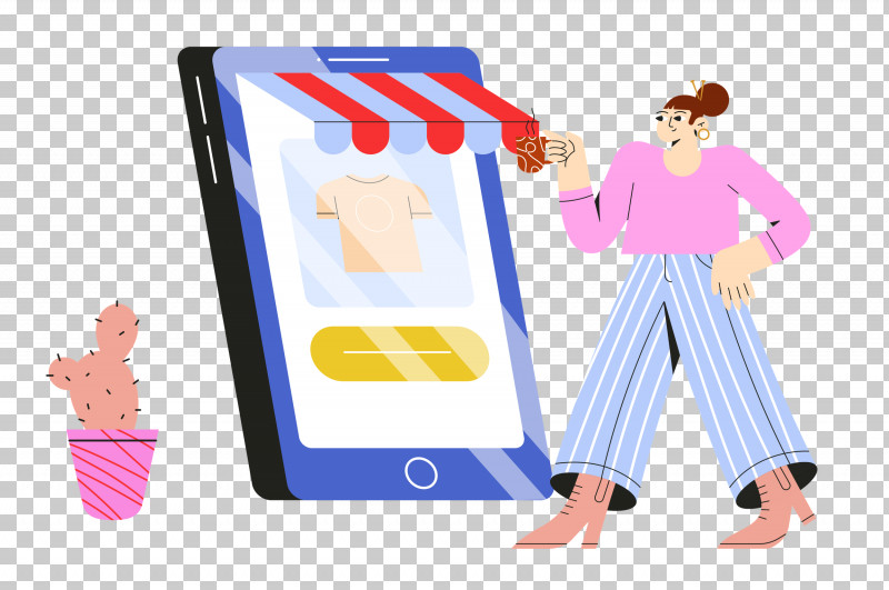 Shopping Mobile Business PNG, Clipart, Business, Cartoon, Geometry, Hm, Line Free PNG Download