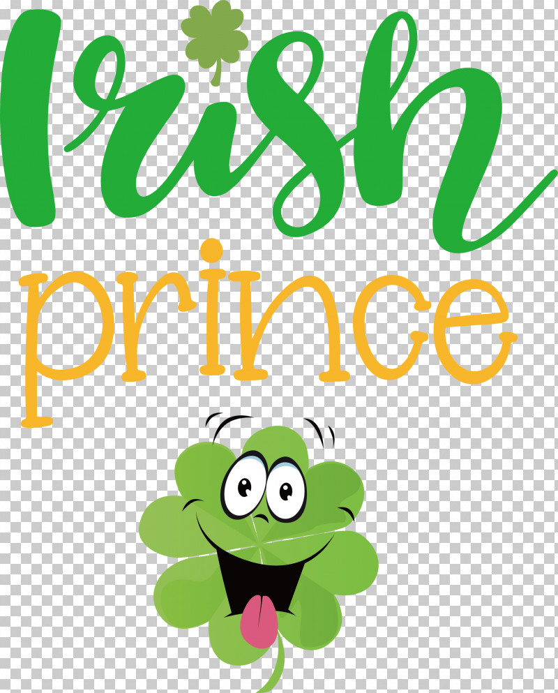 Saint Patrick Patricks Day Irish Prince PNG, Clipart, Cartoon, Happiness, Leaf, Logo, Meter Free PNG Download