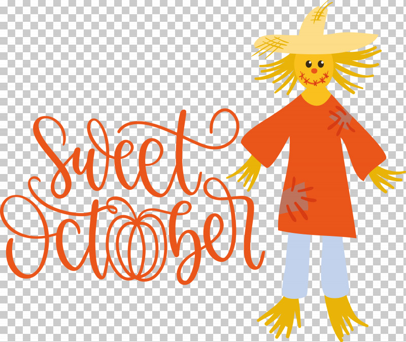 Sweet October October Fall PNG, Clipart, Autumn, Character, Fall, Flower, Happiness Free PNG Download