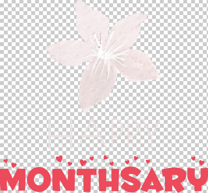 Happy Monthsary PNG, Clipart, Flower, Happy Monthsary, Meter Free PNG Download