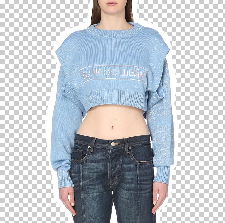 T-shirt Sleeve Blue Clothing Sweater PNG, Clipart, Blouse, Blue, Cardigan, Cashmere Wool, Clothing Free PNG Download