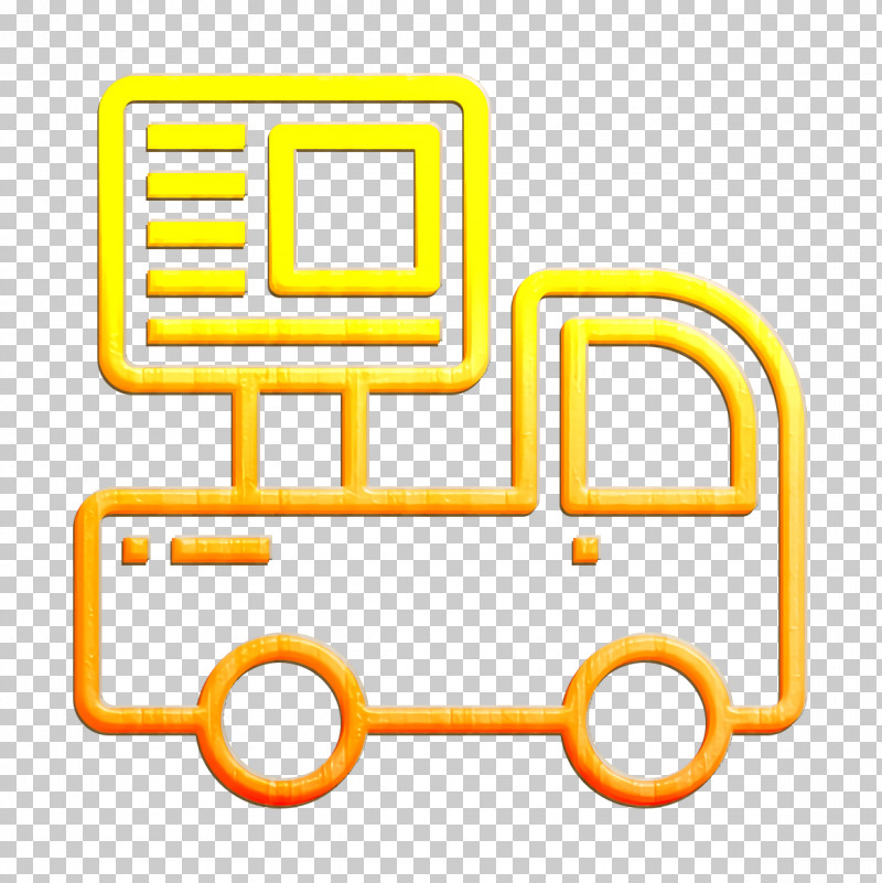 Car Icon Commerce And Shopping Icon Advertising Icon PNG, Clipart, Advertising Icon, Car Icon, Commerce And Shopping Icon, Line, Yellow Free PNG Download