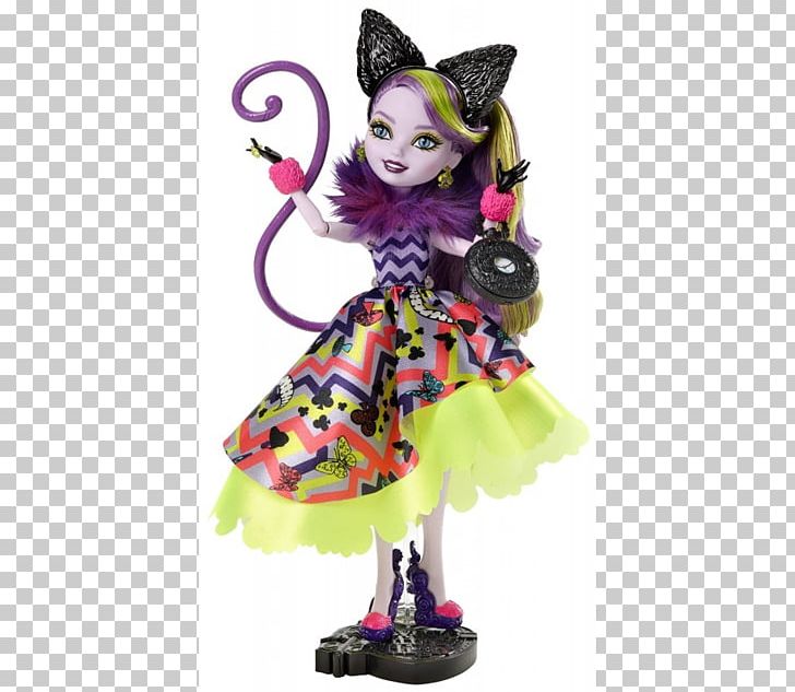Ever After High Way Too Wonderland Kitty Cheshire Doll Ever After High Legacy Day Apple White Doll Toy PNG, Clipart, Doll, Fashion Doll, Fictional Character, Figurine, Mattel Free PNG Download
