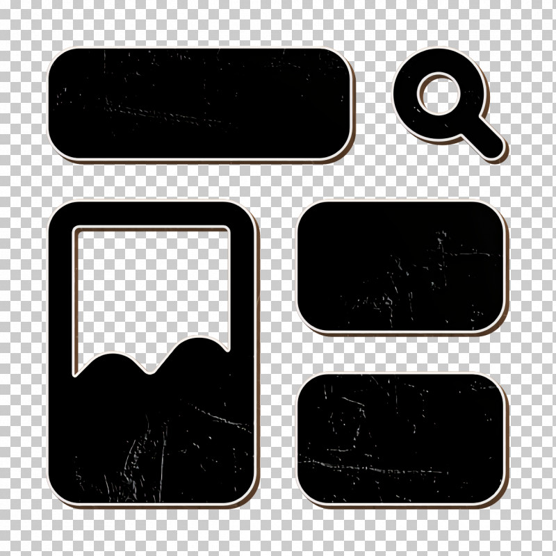 Ui Icon Wireframe Icon PNG, Clipart, Black M, Meter, Rectangle, Ui Icon, Wireframe Icon Free PNG Download