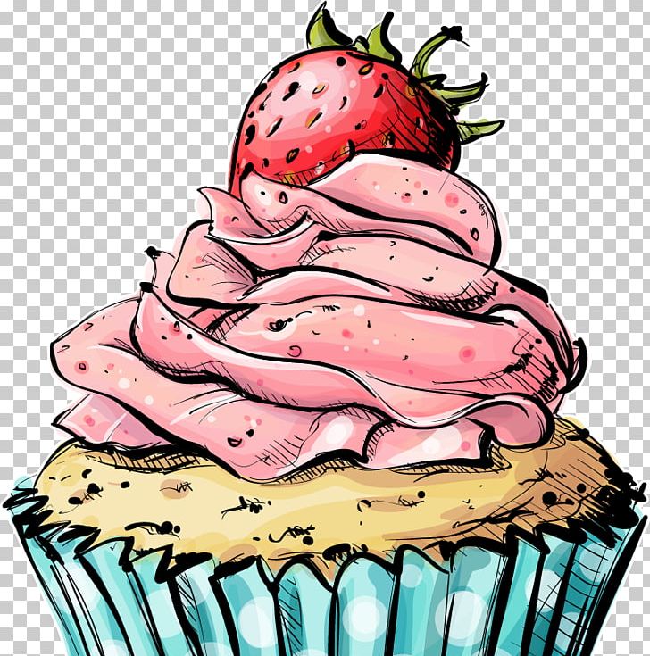 Cupcake Birthday Cake Bakery Muffin PNG, Clipart, Cake, Cartoon, Cartoon Character, Cream Vector, Encapsulated Postscript Free PNG Download