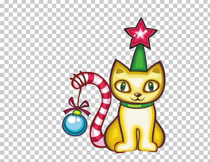 Cat Kitten Christmas Vecteur PNG, Clipart, Animals, Cat Like Mammal, Christmas Decoration, Christmas Frame, Christmas Lights Free PNG Download