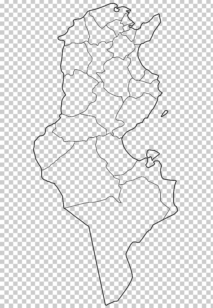 Governorates Of Tunisia Bizerte Governorate Wilayah Blank Map PNG, Clipart, Angle, Area, Art, Artwork, Black And White Free PNG Download