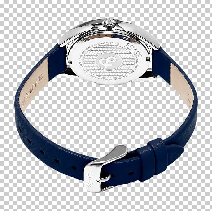 Watch Strap Quartz Clock Leather PNG, Clipart, Accessories, Analog Watch, Blue, Brand, Buckle Free PNG Download
