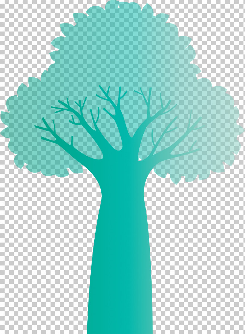 Plant Stem Flower Leaf Teal M-tree PNG, Clipart, Abstract Tree, Biology, Cartoon Tree, Flower, Hm Free PNG Download