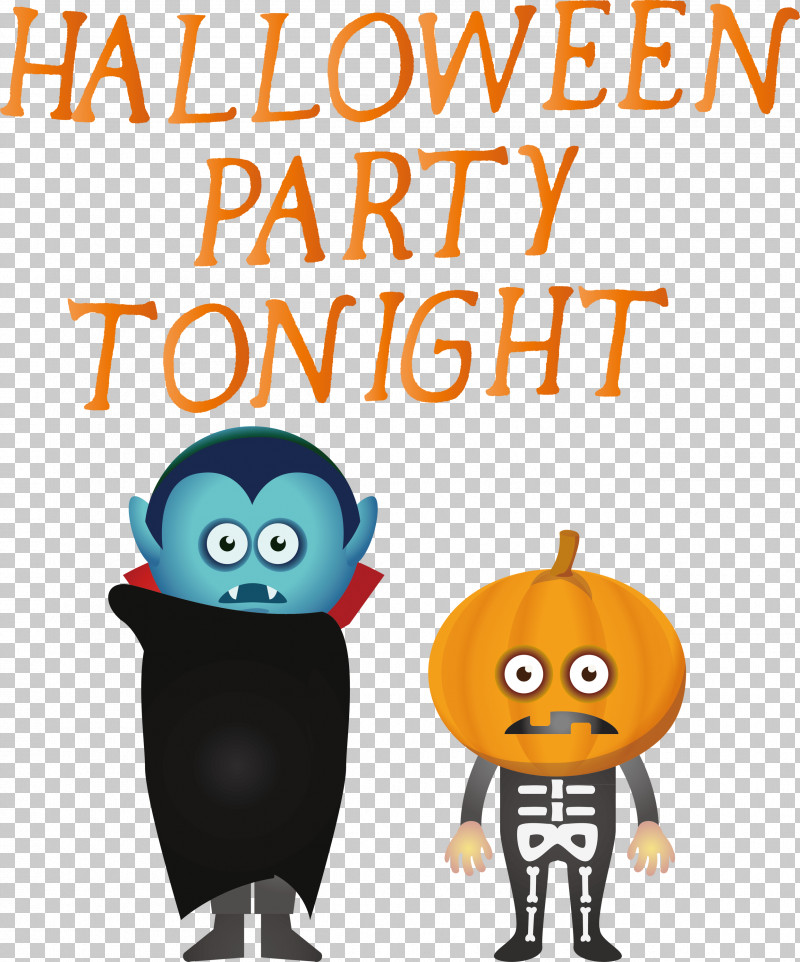 Halloween Halloween Party Tonight PNG, Clipart, Behavior, Cartoon, Geometry, Halloween, Happiness Free PNG Download