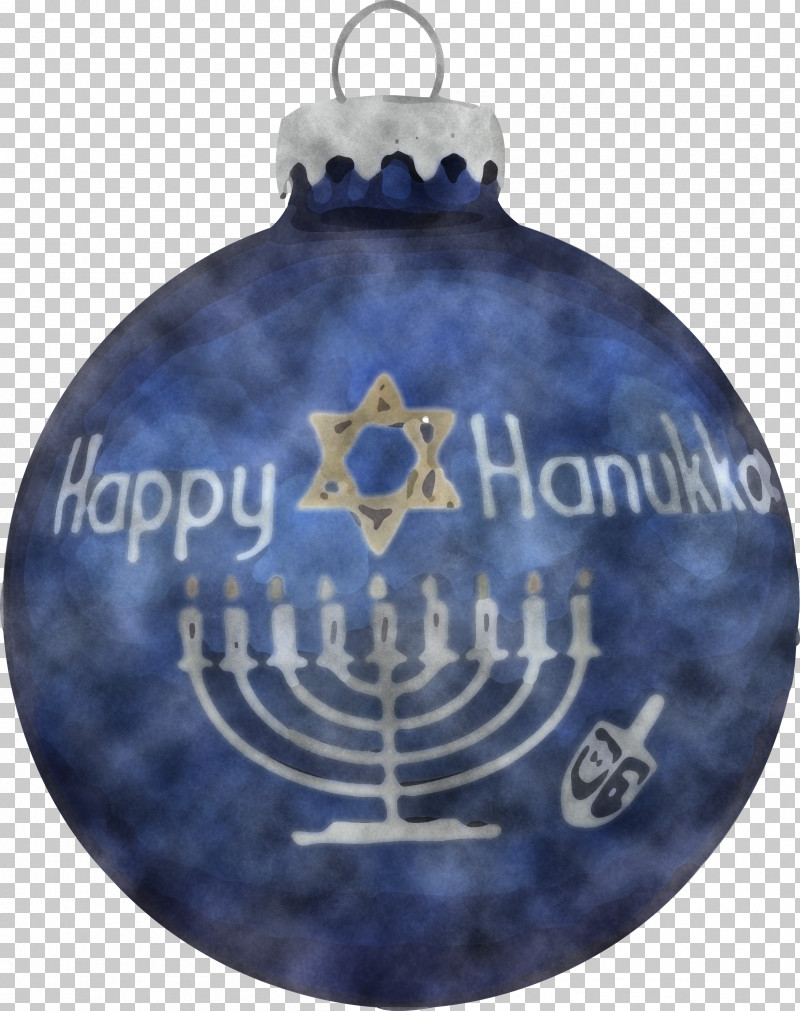 Happy Hanukkah Hanukkah PNG, Clipart, Blue, Christmas Decoration, Christmas Ornament, Hanukkah, Happy Hanukkah Free PNG Download