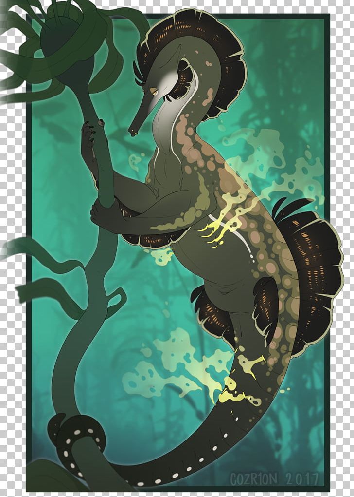 Seahorse Reptile Mermaid Cartoon PNG, Clipart, Art, Cartoon, Fictional Character, Hang In There, Mermaid Free PNG Download