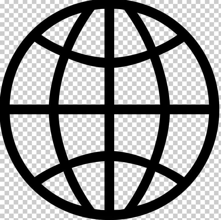 Globe Earth World Computer Icons PNG, Clipart, Area, Black And White, Circle, Computer Icons, Earth Free PNG Download