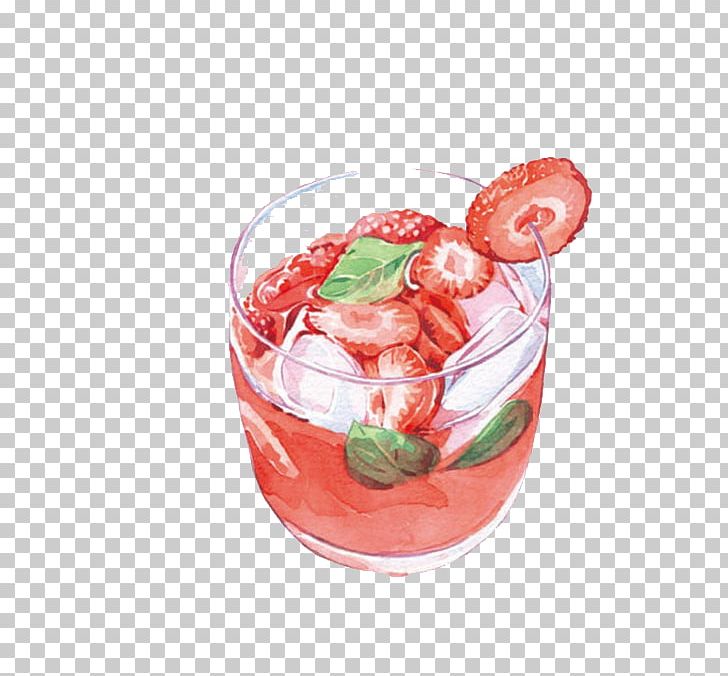 Juice Smoothie Baobing Drink Aedmaasikas PNG, Clipart, Cartoon, Cocktail Garnish, Coffee Cup, Food, Frozen Dessert Free PNG Download