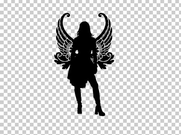 Silhouette Female Woman PNG, Clipart, Angel, Black, Black And White, Computer Wallpaper, Female Free PNG Download