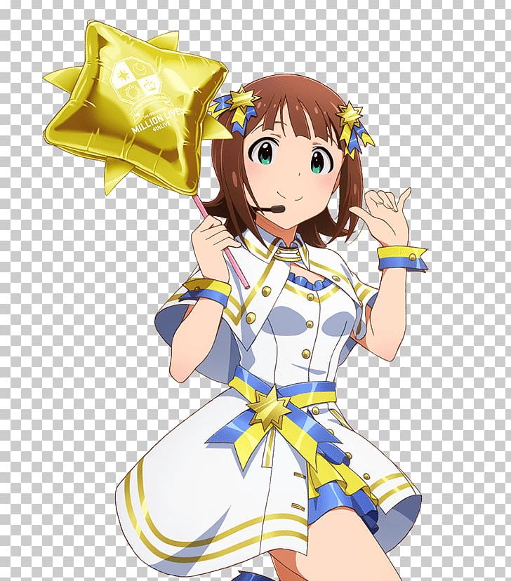 The Idolmaster: Million Live! Theater Days Costume Uniform 田中琴葉 PNG, Clipart, Anime, Brown Hair, Cartoon, Character, Clothing Free PNG Download