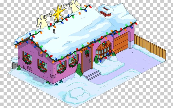The Simpsons: Tapped Out House Santa Claus Homer Simpson Christmas PNG, Clipart,  Free PNG Download