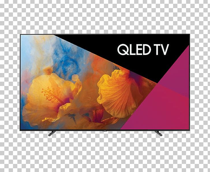 Ultra-high-definition Television 4K Resolution Quantum Dot Display LED-backlit LCD PNG, Clipart, 4k Resolution, Advertising, Computer Wallpaper, Flower, Flowering Plant Free PNG Download