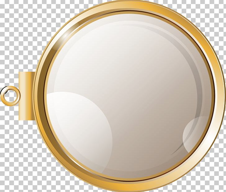Yellow Circle Mirror PNG, Clipart, Circle, Creative Mirror, Furniture, Happy Birthday Vector Images, Make Up Free PNG Download