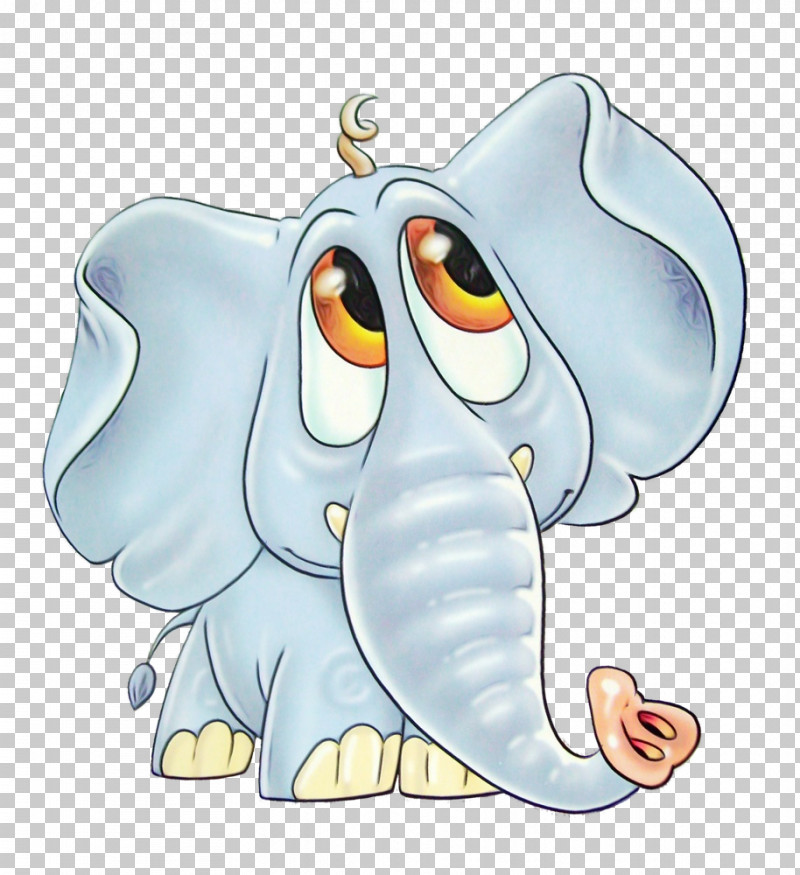 Indian Elephant PNG, Clipart, Cartoon, Elephant, Indian Elephant, Paint, Watercolor Free PNG Download