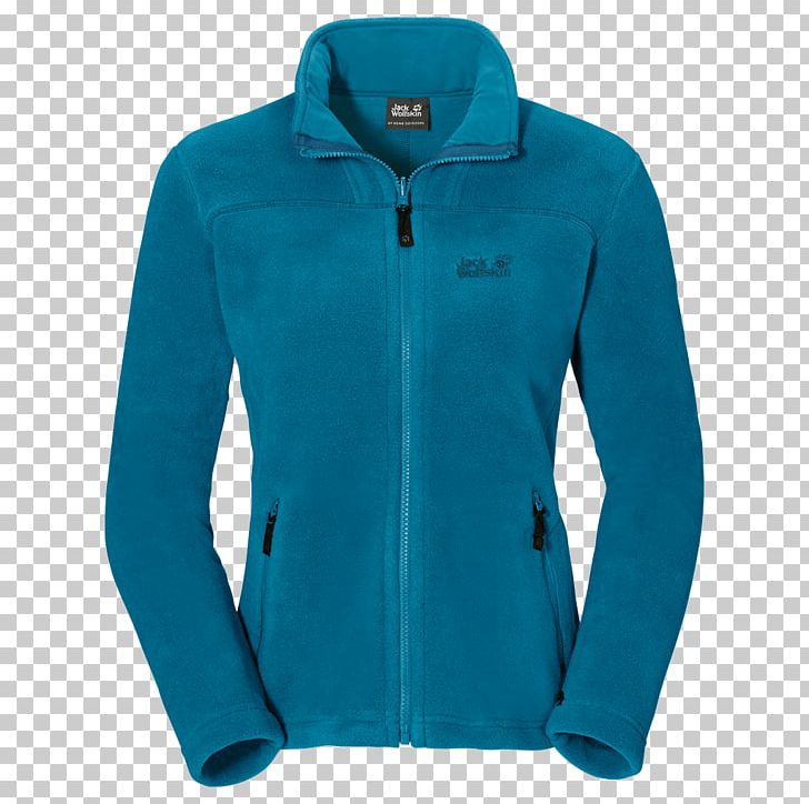 Fleece Jacket Polar Fleece Jack Wolfskin Bluza PNG, Clipart, Active Shirt, Bluza, Clothing, Cobalt Blue, Electric Blue Free PNG Download