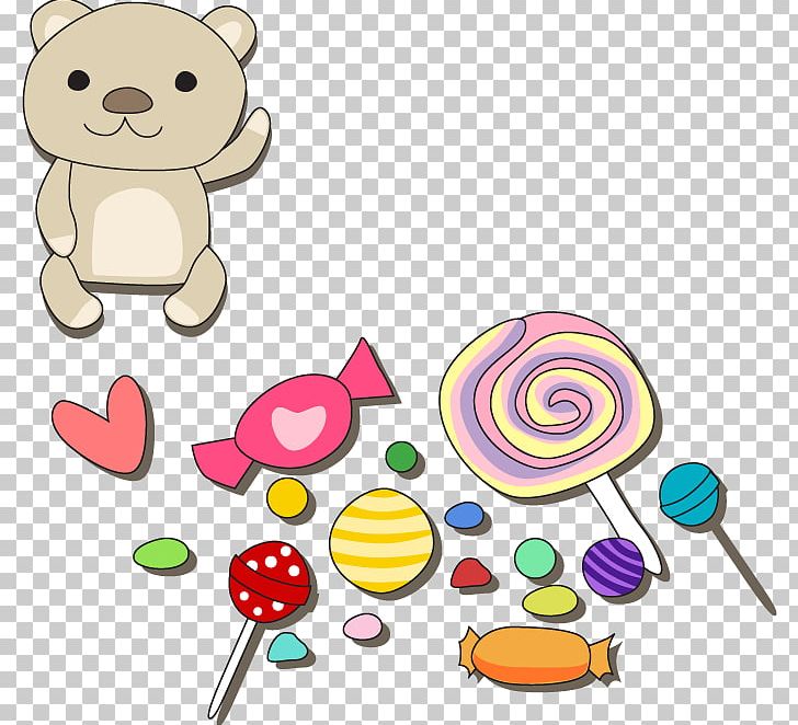 Candy Euclidean PNG, Clipart, Animation, Area, Artwork, Bear, Bear Vector Free PNG Download