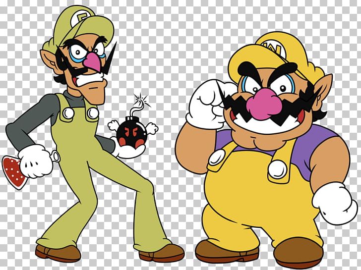 Luigi Mario & Wario Super Mario Bros. 3 Bowser PNG, Clipart, Art ...