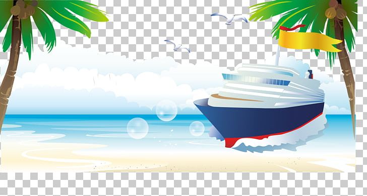 Ship Computer File PNG, Clipart, Beaches, Beach Party, Beach Vector, Brand, Coconut Free PNG Download