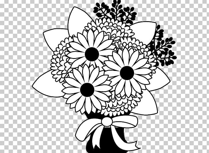 Floral Design Flower PNG, Clipart, Art, Artwork, Black And White, Chrysanths, Circle Free PNG Download