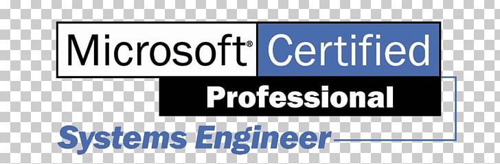 Microsoft Certified Professional MCSE Engineer MCSA Information Technology PNG, Clipart, Advertising, Banner, Blue, Computer Repair Technician, Engineer Free PNG Download