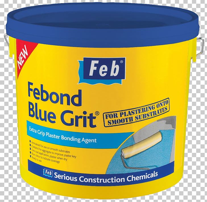 Everbuild Febond Blue Grit Bonding Agent Plaster Binder Building Materials Paint PNG, Clipart, Adhesive, Binder, Building Materials, Ceiling, Concrete Free PNG Download