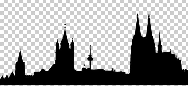 Silhouette Skyline Cologne PNG, Clipart, Animals, Architecture, Art, Black And White, City Free PNG Download