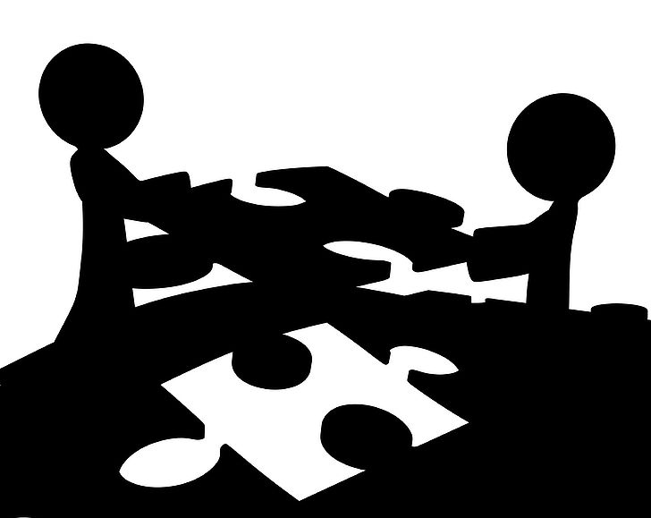 Teamwork PNG, Clipart, Black And White, Communication, Free Content, Human Behavior, Line Free PNG Download