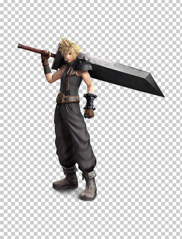Crisis Core: Final Fantasy VII Dissidia Final Fantasy NT Cloud Strife PNG, Clipart, Action Figure, Character, Cloud Strife, Cold Weapon, Combat Free PNG Download
