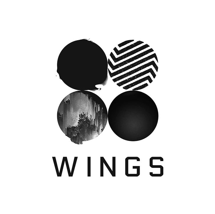 BTS Wings Album Love Yourself: Her K-pop PNG, Clipart, 2 Cool 4 Skool, Album, Bighit Entertainment Co Ltd, Black And White, Blood Sweat Tears Free PNG Download