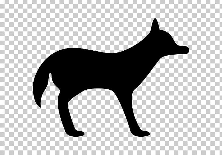 Dog Computer Icons Coyote Cat PNG, Clipart, Animal, Animals, Black, Black And White, Carnivoran Free PNG Download