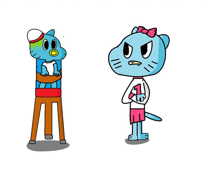 Nicole Watterson Darwin Watterson PNG, Clipart, Amazing World Of Gumball, Area, Art, Babysitting Images, Cartoon Free PNG Download
