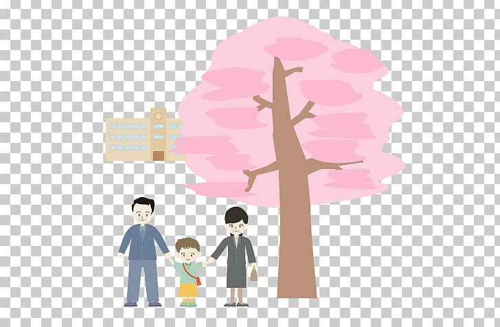 Illustration Spring Cartoon 四季 PNG, Clipart, Cartoon, Ceremony, Cherry, Cherry Tree, Computer Wallpaper Free PNG Download