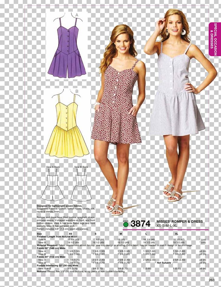 Sewing Dress Seam Romper Suit Pattern PNG, Clipart, Button, Clothing, Cocktail Dress, Costume Design, Day Dress Free PNG Download