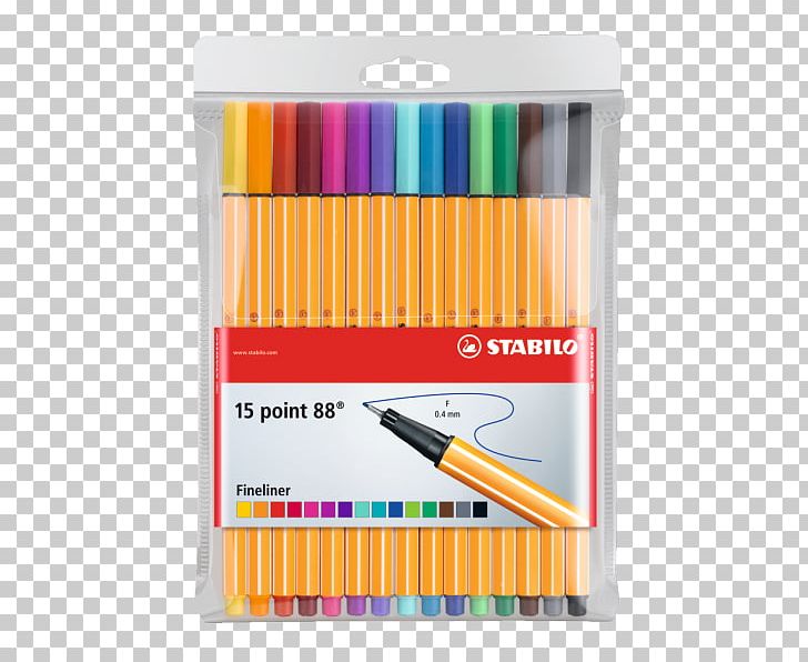 Stabilo Point 88 Fineliner Schwan-STABILO Schwanhäußer GmbH & Co. KG Marker Pen PNG, Clipart, Ballpoint Pen, Color, Fineliner, Highlighter, Marker Pen Free PNG Download